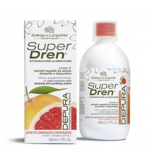 SUPERDREN DEPURA Grapefruit - 500 ml bottle