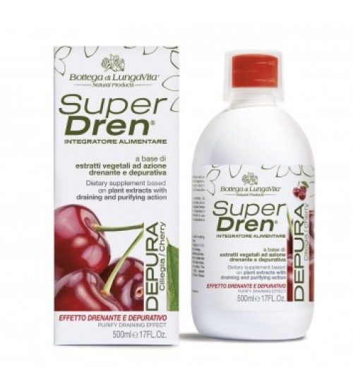 SUPERDREN DEPURA Cherry - 500 ml bottle