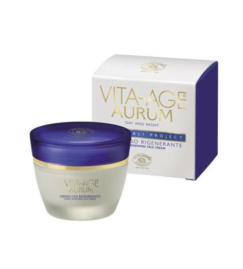 VITA-AGE AURUM Stems Regenerating Face Cream - Container 50 ml Jar
