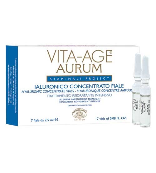 VITA-AGE AURUM Hyaluronic Concentrate Vials - Container 7 vials 2,5 ml