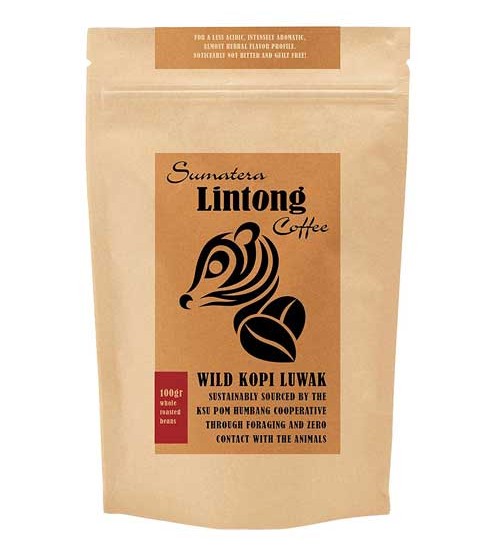 Kopi Luwak Sumatra Coffee - 100 gr.