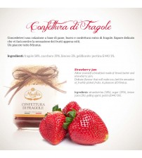 意大利西西里岛纯手工草莓酱  220g