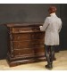  Antique Italian chest of drawers in pear wood from 18th century
